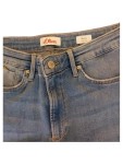 Vorschaubild 2 von Skinny High Rise Jeans Damen Gr. 36 Blau Destroyed Look