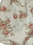 Vorschaubild 3 von Baby Shorts Gr. 92 Blumenmuster Rosen Weiß Rosa Baumwolle