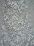 Vorschaubild 4 von Damen T-Shirt Gr. 44 Grau Spitze Baumwolle Kurzarm Feminin