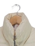Vorschaubild 2 von Damen Steppweste Daunenweste Gr. 36 Beige Nylon