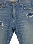 Vorschaubild 3 von Ripped Jeans Herren Blau Gr. W31/48/M Baumwolle Elasthan Uni 83 cm L32