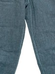 Vorschaubild 3 von Damen High Waist Hose Leinenhose Blau Gr. 32 XXS