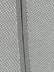 Vorschaubild 2 von Damen Strickjacke Gr. 38 Grau Baumwolle Reißverschluss Cardigan