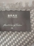 Vorschaubild 5 von Damen Strickjacke Gr. 38 Grau Baumwolle Reißverschluss Cardigan