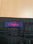 Vorschaubild 2 von Damen Stoffhose Schwarz Gr. 32 W24 Slim Fit Wolle Elasthan