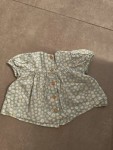 Vorschaubild 2 von Baby Kleid Gr. 62 Blumenmuster Gänseblümchen Grün