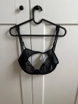 Vorschaubild 1 von BH Bügel-BH Dessous Schwarz Gr. 85C Polyamid Uni Feminin Date Spitze
