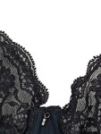 Vorschaubild 3 von BH Bügel-BH Dessous Schwarz Gr. 85C Polyamid Uni Feminin Date Spitze