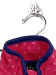 Vorschaubild 3 von Fleecejacke Kinder Pink Gr. 86 Polyester Gepunktet Casual Langarm