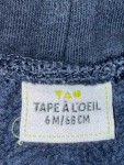Vorschaubild 5 von Baby Jogginghose Gr. 68 Blau Baumwolle Sweatpants