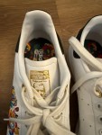 Vorschaubild 3 von Stan Smith Sneaker Damen Gr. 40 Weiß Blumen Stickerei Low
