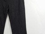 Vorschaubild 3 von Stoffhose Damen Gr. W31/40/L Schwarz Viskose Uni Business Büro Knopf