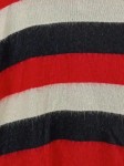 Vorschaubild 3 von Pullover Damen Gr. 42/XL Mehrfarbig Mohair Gestreift Casual Kurzarm