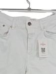 Vorschaubild 2 von Wide Leg Jeans Damen Weiß Gr. W29/38/M Baumwolle Elasthan Uni Casual L26