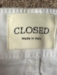 Vorschaubild 5 von Wide Leg Jeans Damen Weiß Gr. W29/38/M Baumwolle Elasthan Uni Casual L26