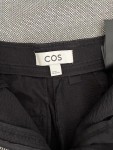 Vorschaubild 2 von Stoffhose Damen Gr. 34 Schwarz Baumwolle Stretch Modern