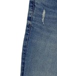 Vorschaubild 4 von Slim Fit Herren Blau Gr. W32/48/M Baumwolle Uni Casual Logo