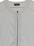 Vorschaubild 2 von Damen Strickjacke Gr. S 36 Beige Rippstrick 3/4 Arm Reißverschluss