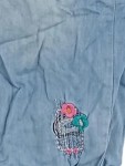 Vorschaubild 4 von Mädchen Jeans Shorts Gr. 128 Blau Stickerei Baumwolle
