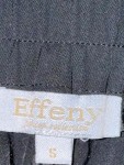 Vorschaubild 2 von Stoffhose Damen Gr. W28/36/S Schwarz Polyester Uni Business Büro Falten