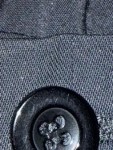 Vorschaubild 3 von Stoffhose Damen Gr. W28/36/S Schwarz Polyester Uni Business Büro Falten