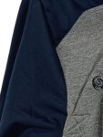 Vorschaubild 4 von Herren Kapuzenpullover Gr. 50/L Grau Blau