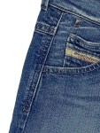 Vorschaubild 2 von Jeans Shorts Damen Gr. W25/34/XS Blau Baumwolle Elasthan Uni Casual Logo