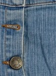 Vorschaubild 2 von Damen Jeansrock Gr. 34 Blau Knopfleiste Minirock Denim