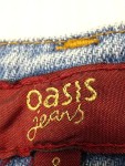 Vorschaubild 4 von Damen Jeansrock Gr. 34 Blau Knopfleiste Minirock Denim