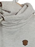 Vorschaubild 2 von Damen Hoodie Kapuzenpullover Beige Meliert Gr. XS