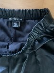 Vorschaubild 4 von Kunstlederhose Damen Gr. 36 Schwarz Flare Leg