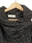Vorschaubild 2 von Damen Wintermantel Jacke Animal-Print Grau Gr. 38/M