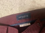 Vorschaubild 2 von Stoffhose Herren Gr. W31/48/M Rot Baumwolle Elasthan Uni Casual L30