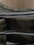 Vorschaubild 2 von Damen Gürtel Samt Grün Gr. 95 Leder Silber Schnalle