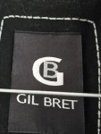 Vorschaubild 5 von Klassischer Mantel Damen Gr. 40/L Schwarz Polyester Uni Langarm