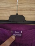 Vorschaubild 3 von Mädchen Leggings Gr. 158 Lila Zopfmuster Baumwolle