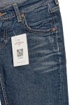 Vorschaubild 2 von Damen Jeans Shorts Blau Gr. W26 Stickerei Baumwolle Stretch