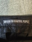 Vorschaubild 3 von Stoffhose Herren Gr. W32/L28 Schwarz Chino Baumwolle