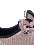 Vorschaubild 4 von Sneaker low Damen Gr. 38 Rosa Textil Schnürung Sportlich Logo-Print