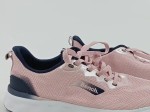 Vorschaubild 3 von Sneaker low Damen Gr. 38 Rosa Textil Schnürung Sportlich Logo-Print