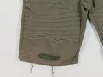 Vorschaubild 3 von Shorts Herren Oliv Gr. W32/48/M Baumwolle Uni Streetwear Freizeit