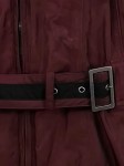 Vorschaubild 2 von Steppjacke Damen Gr. 36/S Rot Polyester Uni Praktisch Langarm