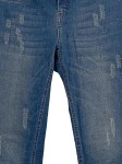 Vorschaubild 2 von Jeans Slim Fit Damen Gr. W31/40/L Blau Baumwolle Elasthan Uni Casual