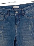 Vorschaubild 3 von Jeans Slim Fit Damen Gr. W31/40/L Blau Baumwolle Elasthan Uni Casual