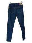 Vorschaubild 2 von Jeans Slim Fit Damen Gr. W28/36/S Blau Baumwolle Uni Casual Logo Knopf