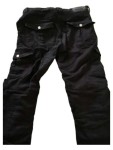 Vorschaubild 3 von Cargohose Herren Gr. W31/48/M Schwarz Baumwolle Uni Streetwear Freizeit