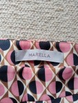 Vorschaubild 4 von Stoffhose Damen Gr. 34 Geometrisch Rosa Schwarz Retro Modern