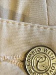 Vorschaubild 4 von Stoffhose Damen Gr. 40 Beige Chino Business Hose Baumwolle