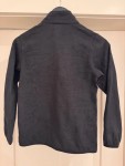 Vorschaubild 4 von Fleecejacke Kinder Gr. 140 Schwarz Polyester Uni Logo-Print