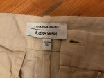 Vorschaubild 2 von Anzughose Damen Gr. 42 Beige Leinen Business Hose